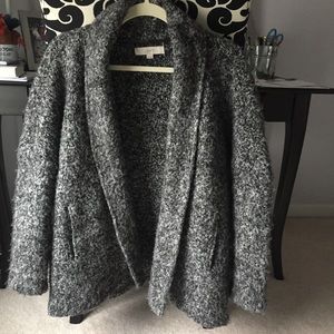 LOFT Speckled Cozy Coatigan